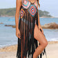 BELLA ROAD Fringe Spaghetti Strap Cover-Up at Bella Road