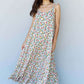 DOUBLJU In The Garden Ruffle Floral Maxi Dress in Natural Rose at Bella Road