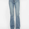 Judy Blue Full Size Tummy Control Back Embroidered Pocketed Bootcut Jeans Plus Size - LONG INSEAM