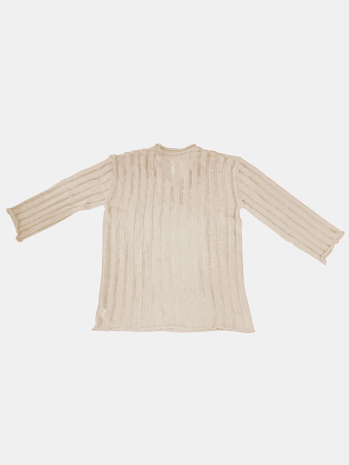 Cozy Bella Road V-Neck Long Sleeve Sweater in creamy tan color, perfect for fall fashion and versatile stylish outfits.