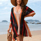 BELLA ROAD Openwork Color Block Plunge Cover-Up at Bella Road