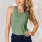 BASIC BAE Full Size Round Neck Racerback Tank at Bella Road