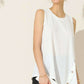 NINEXIS Round Neck Button Side Tank at Bella Road