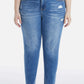 BAYEAS Full Size High Waist Distressed Raw Hew Skinny Jeans at Bella Road