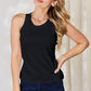 BASIC BAE Full Size Round Neck Racerback Tank at Bella Road