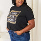 SIMPLY LOVE WIFE MOM BOSS Leopard Graphic T-Shirt at Bella Road