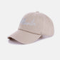 Washed ATLANTA Embroidered Baseball Cap