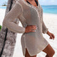 BELLA ROAD Openwork Tie Neck Cover-Up at Bella Road