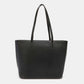 Nicole Lee USA large shopper from 3-Piece Color Block Handbag Set - stylish and durable black handbag with long straps