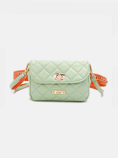 NICOLE LEE USA Quilted Fanny Pack at Bella Road