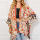 JUSTIN TAYLOR Peachy Keen Cover-Up Kimono at Bella Road