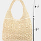 FAME Straw Braided Tote Bag, Square at Bella Road