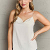 For The Weekend Loose Fit Cami - Beige