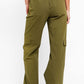 TASHA APPAREL High Waisted Wide Leg Cargo Pants with Pockets at Bella Road