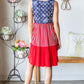 HEIMISH Full Size US Flag Theme Contrast Tank Dress at Bella Road