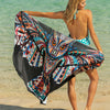 Printed Spaghetti Strap Cover Up - Sherbet