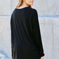 V-Neck Long Sleeve Top