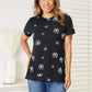 DOUBLE TAKE Dandelion Print Round Neck T-Shirt at Bella Road