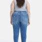 BAYEAS Full Size High Waist Distressed Raw Hew Skinny Jeans at Bella Road