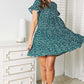 DOUBLE TAKE Short Flounce Sleeve Tiered Dress at Bella Road