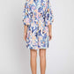 GEEGEE Floral Print Mini Dress at Bella Road