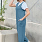 DOUBLE TAKE Full Size Sleeveless Straight Jumpsuit at Bella Road