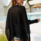 BELLA ROAD Openwork Slit Long Sleeve Cover-Up at Bella Road