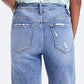 BAYEAS High Rise Denim Shorts at Bella Road