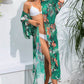 BELLA ROAD Floral Tie Waist Duster Cover Up at Bella Road