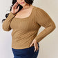 Ribbed Long Sleeve T-Shirt