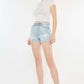 KANCAN High Rise Repaired Mom Denim Shorts at Bella Road