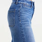 BAYEAS Full Size Raw Hem High Waist Wide Leg Jeans at Bella Road