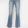 Judy Blue Full Size Tummy Control Back Embroidered Pocketed Bootcut Jeans Plus Size - REG INSEAM