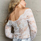 NINEXIS Be Kind Off The Shoulder Lace Top at Bella Road