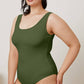 BASIC BAE Full Size Square Neck Sleeveless Bodysuit at Bella Road