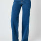 Judy Blue high rise straight jeans with a flattering fit, elongating legs and accentuating the waist. Perfect for casual or dressy tops.