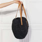 JUSTIN TAYLOR C'est La Vie Crochet Handbag in Black at Bella Road