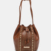 Nicole Lee USA Amy Studded Bucket Bag - Brown