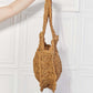 JUSTIN TAYLOR Brunch Time Straw Rattan Handbag at Bella Road