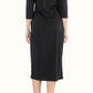 CELESTE Full Size Round Neck Midi Dress at Bella Road