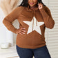 Heimish Full Size Star Graphic Hooded Sweater