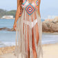 BELLA ROAD Fringe Spaghetti Strap Cover-Up at Bella Road