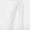 Bella Road High Rise Cropped Wide Leg Jeans - White