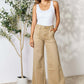 BAYEAS Raw Hem Wide Leg Jeans at Bella Road