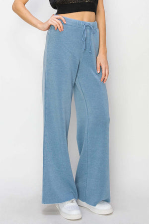 HYFVE Drawstring Wide Leg Pants at Bella Road