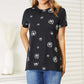 DOUBLE TAKE Dandelion Print Round Neck T-Shirt at Bella Road