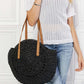 JUSTIN TAYLOR C'est La Vie Crochet Handbag in Black at Bella Road