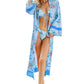 BELLA ROAD Floral Open Front Duster Cover Up at Bella Road