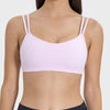 Millennia Scoop Neck Double Strap Active Cami - Blush Pink