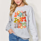 SIMPLY LOVE Full Size Letter Graphic Long Sleeve Sweatshirt at Bella Road